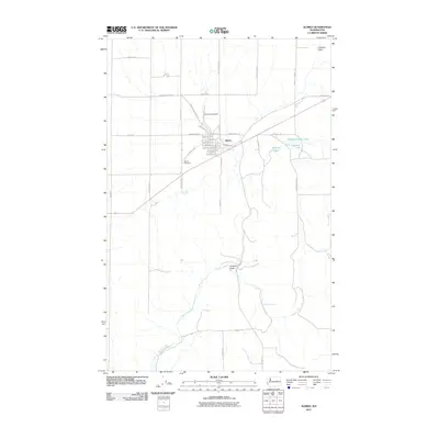 2011 Map of Almira, 2011 Print