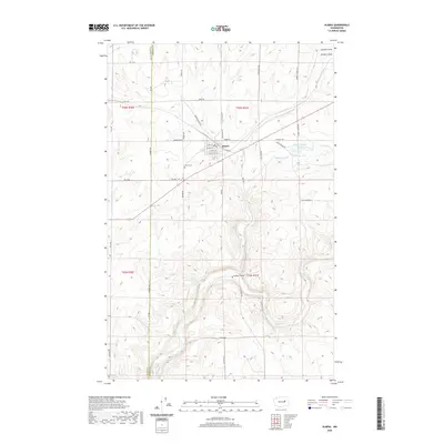 2020 Map of Almira, 2020 Print