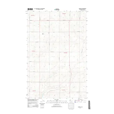 2013 Map of Almira SE, 2013 Print
