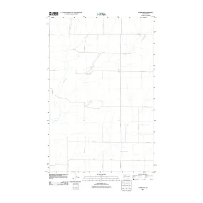 2011 Map of Almira SW, 2011 Print