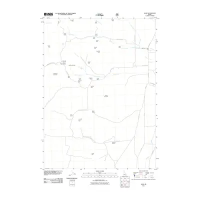 2011 Map of Almo, 2011 Print