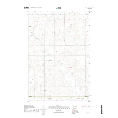 2017 Map of Almont East, 2017 Print
