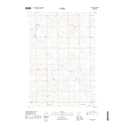 2020 Map of Almont East, 2020 Print
