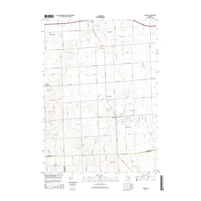 2014 Map of Almont, 2014 Print