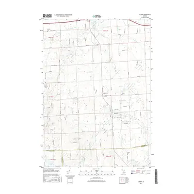 2017 Map of Almont, 2017 Print