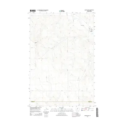 2014 Map of Almont West, 2014 Print