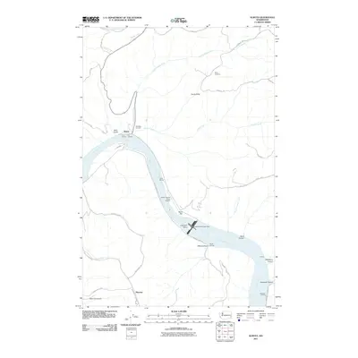 2011 Map of Almota, 2011 Print