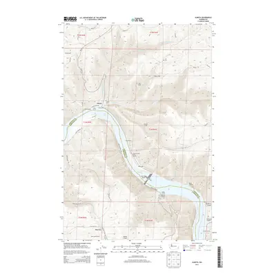 2013 Map of Almota, 2013 Print