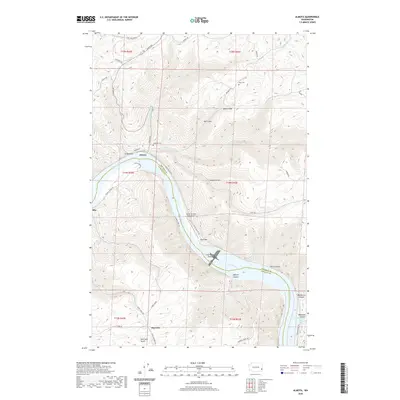 2020 Map of Almota, 2020 Print