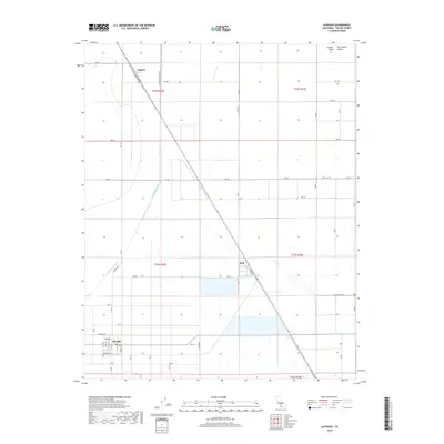 2018 Map of Alpaugh, 2018 Print