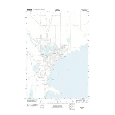 2011 Map of Alpena, 2011 Print