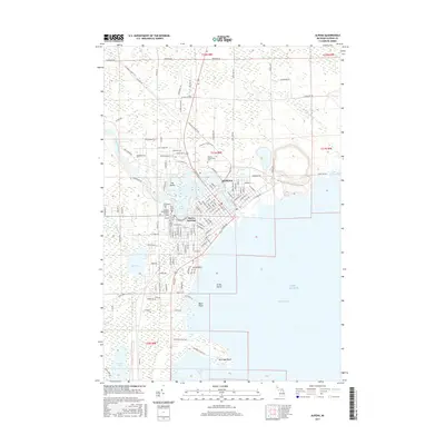 2017 Map of Alpena, 2017 Print