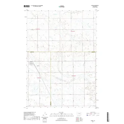 2017 Map of Alpena, 2017 Print