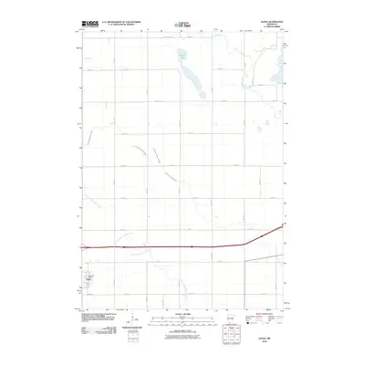 2010 Map of Alpha, 2010 Print