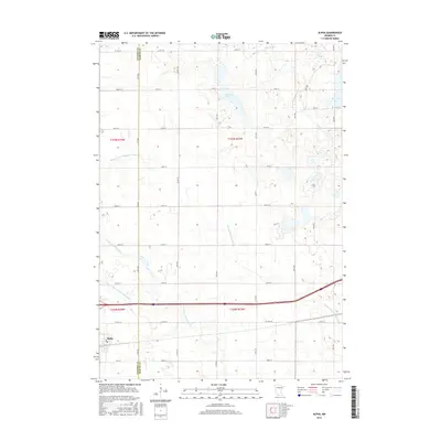 2016 Map of Alpha, 2016 Print