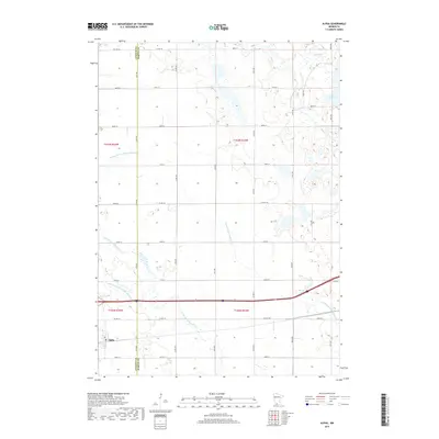 2019 Map of Alpha, 2019 Print