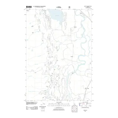 2011 Map of Alpha, 2011 Print