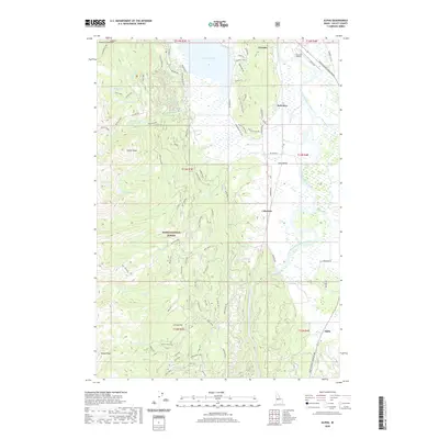 2020 Map of Alpha, 2020 Print