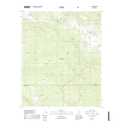 2018 Map of Alpine, 2018 Print