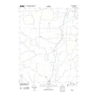 2010 Map of Alpine, 2010 Print