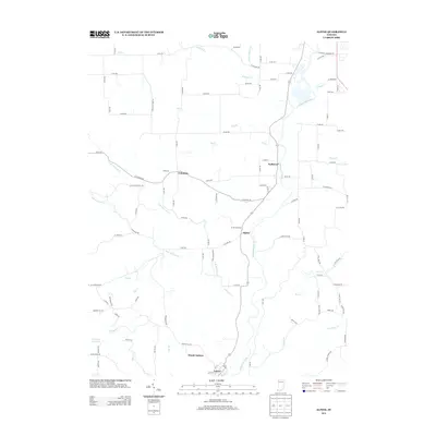 2013 Map of Alpine, 2013 Print