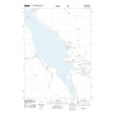 2011 Map of Alpine, 2011 Print