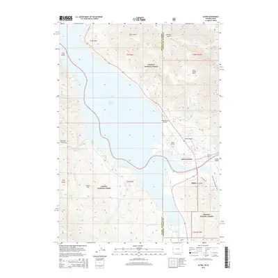 2015 Map of Alpine, 2015 Print