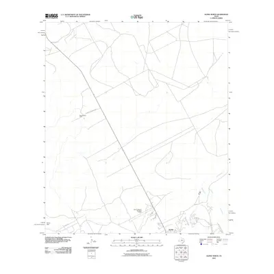 2010 Map of Alpine North, 2010 Print