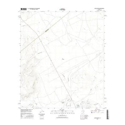 2016 Map of Alpine North, 2016 Print