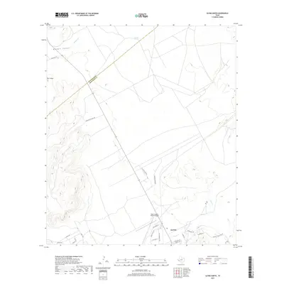 2019 Map of Alpine North, 2019 Print