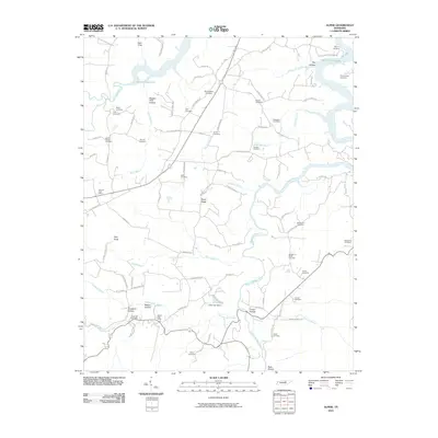 2010 Map of Alpine, 2010 Print