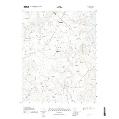 2019 Map of Alpine, 2019 Print