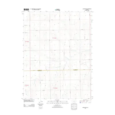 2013 Map of Alpine Ranch, 2013 Print