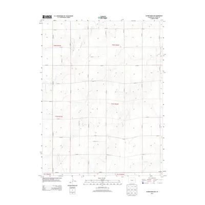 2013 Map of Alpine Ranch NE, 2013 Print