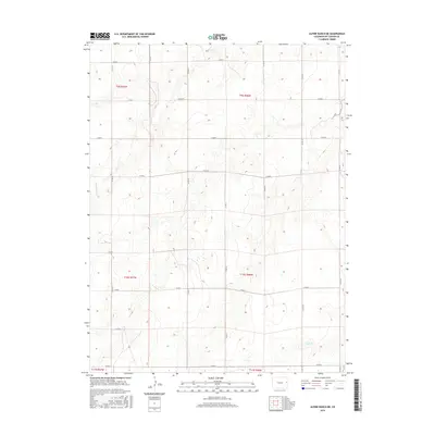 2016 Map of Alpine Ranch NE, 2016 Print