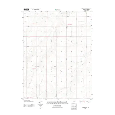 2013 Map of Alpine Ranch NW, 2013 Print