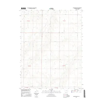 2016 Map of Alpine Ranch NW, 2016 Print