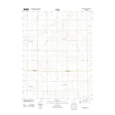 2013 Map of Alpine Ranch SW, 2013 Print