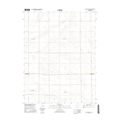 2016 Map of Alpine Ranch SW, 2016 Print