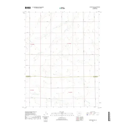 2019 Map of Alpine Ranch SW, 2019 Print