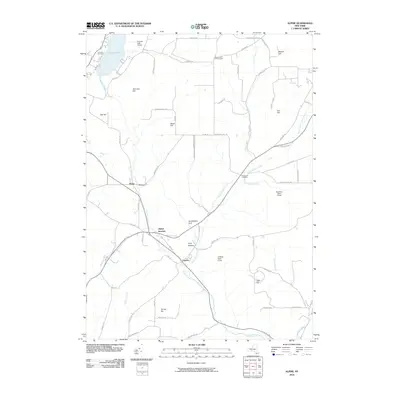 2010 Map of Alpine, 2010 Print