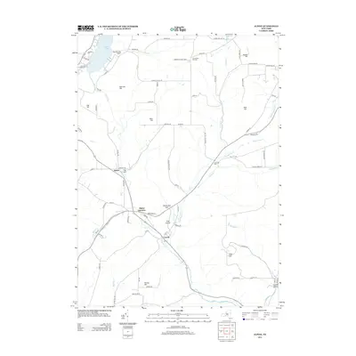 2013 Map of Alpine, 2013 Print