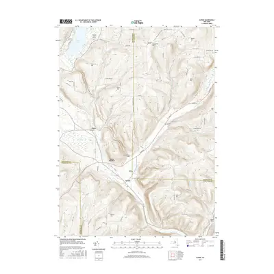 2016 Map of Alpine, 2016 Print