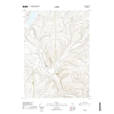 2019 Map of Alpine, 2019 Print