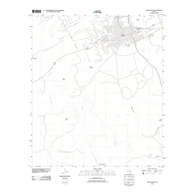 2010 Map of Alpine South, 2010 Print