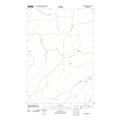 2011 Map of Alpowa Ridge, 2011 Print
