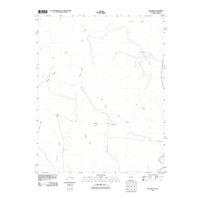 2010 Map of Alps Mesa, 2010 Print