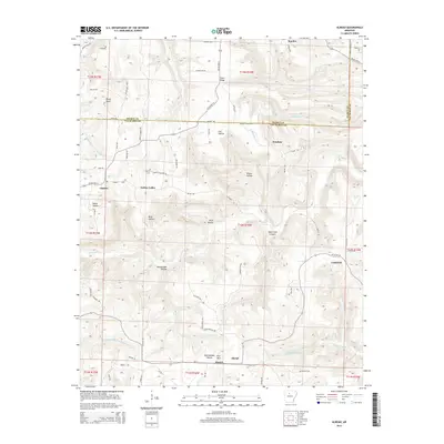 2014 Map of Alread, 2014 Print