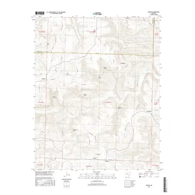 2017 Map of Alread, 2017 Print