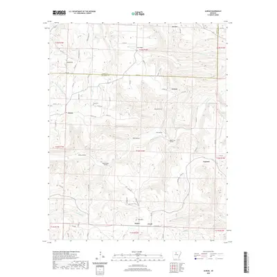 2020 Map of Alread, 2020 Print